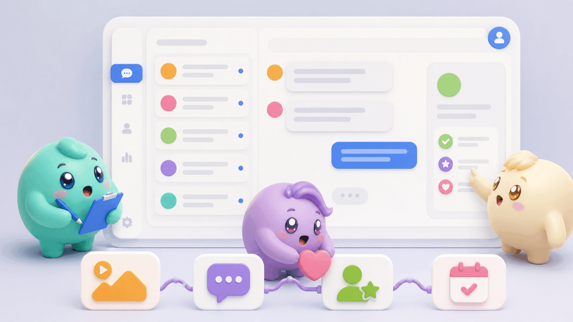 Creator managing leads and sales conversations from an Instagram business account